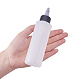 BENECREAT 12Pack 4 Ounce Plastic Squeeze Dispensing Bottles with Black Twist Cap DIY-BC0009-09-4