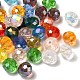 Perles de verre transparentes plaquées rondelles à facettes rondelles couleur ab GLAA-R152-10mm-M2-1