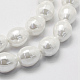 Chapelets de perles de coquille BSHE-P024-03-4