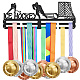Porta medaglie in ferro espositore da parete ODIS-WH0021-782-1