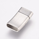 304 Stainless Steel Bayonet Clasps STAS-E144-058P-3