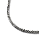 304 collar de cadena de eslabones de acero inoxidable. NJEW-D045-06P-2