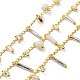 Real 18K Gold Plated Brass Curb Chains CHC-C001-12G-1