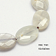 Natural Grey Moonstone Beads Strands G-G214-10x14mm-17-1