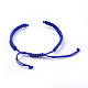 Cuerda de nylon trenzado para la toma de la pulsera DIY AJEW-M001-04-3