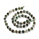 Natural Moss Agate Beads Strands G-P463-10-3