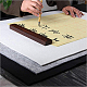 DIYクラフト用品不織布刺繍針フェルト  ホワイト  140x3mm  約6m /ロール DIY-WH0156-92C-7
