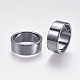 Немагнитные синтетические гематитовые кольца RJEW-K223-01-22mm-1