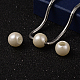 ABS Plastic Imitation Pearl European Beads MACR-R530-12mm-A41-2