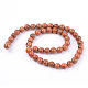 Synthetic Goldstone Beads Strands G-Q462-8mm-27-2