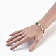 Natürliche Reisperlen Perlen Armbänder BJEW-JB03903-04-4
