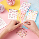 Beadthoven 10Pcs 10 Style 5D Nail Art Water Transfer Stickers Decals MRMJ-BT0001-03-4