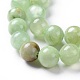 Chapelets de perles en préhnite naturelle G-I261-E03-8mm-3