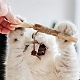 Gorgecraft 3 pz bastoncini da masticare in legno giocattolo da masticare per la pulizia dei denti di gatto AJEW-GF0003-48-6