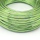 丸アルミ線  曲げ可能なメタルクラフトワイヤー  DIYジュエリークラフト作成用  芝生の緑  9ゲージ  3.0mm  25m / 500g（82フィート/ 500g） AW-S001-3.0mm-08-2