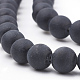 Natürlichen Obsidian Perlen Stränge G-T106-002A-2