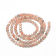 Natürliche sunstone Perlen Stränge G-S264-18-2mm-2