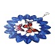 Butterfly Iron Wind Chime HJEW-H059-01B-2