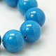 Chapelets de perles rondes en jade de Mashan naturelle G-D263-10mm-XS10-1