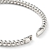 304 bracelet jonc rond en perles en acier inoxydable pour femme BJEW-B064-01P-2