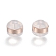 Brass Rings Silicone Ear Nuts SIL-N003-03RG-1