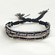 Miyuki Glass Seed Beads Multi-strand Bracelets for Women BJEW-C011-02B-2