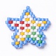 5 pièces 5 couleurs faites à la main miyuki japonais métier à tisser motif perles de rocaille PALLOY-MZ00075-2