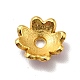 4-лепесток сплава эмали шарик шапки FIND-G029-06G-01-2