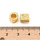 Rack Plating Brass Micro Pave Cubic Zirconia European Beads KK-K377-06G-3