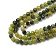Chapelets de perles de jade naturel&nbsp;G-G189-D08-02-4