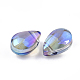 Encantos de vidrio electrochapado X-EGLA-T014-04B-2