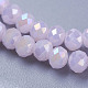 Fili di perle di vetro placcato GLAA-F001-3x2mm-27L-3