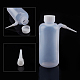 Bottiglie di lavaggio unitario in plastica graduata a bocca larga AJEW-WH0104-33-2