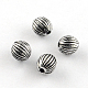 Acrylique antique perles rondes ondulées X-PACR-S208-83AS-1
