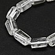 Chapelets de perles en cristal de quartz naturel G-O170-137-4