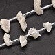 Nuggets électrolytiques Druzy naturelle perles de cristal de quartz brins G-A142-07A-1