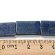 Природные голубые авантюрин бисером пряди G-M420-G08-01-5