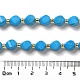 Dyed Natural Howlite Beads Strands G-G023-B01-02A-5