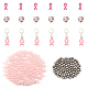 Chgcraft diy kit de búsqueda de joyería con tema de concientización sobre el cáncer de mama DIY-CA0005-36-1