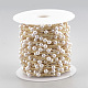 Chaînes en perles d'imitation imitation plastique abs faites main CHC-S004-08G-2