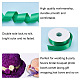 Rubans satin de double face de 100% polyester pour emballages de cadeaux SRIB-L024-3.8cm-552-4