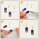 Olycraft bricolage kits de fabrication de boucles d'oreilles pendantes DIY-OC0005-24-5
