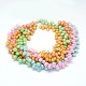 Brins de perles de culture d'eau douce colorées naturelles PEAR-L021-06-01-2