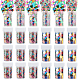Paillettes glitter per nail art in pvc nbeads MRMJ-NB0001-08-1