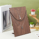 PandaHall Wood Necklace Display Stand ODIS-WH00011-33-2