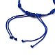 Fabricación de pulsera de cordón de nailon trenzado ajustable AJEW-JB00758-04-3