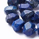 Chapelets de perles en lapis-lazuli naturel G-P434-16-3