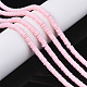 Handmade Polymer Clay Beads Strands CLAY-R089-6mm-171-5