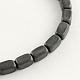 Non-magnetic Synthetic Hematite Bead Strands G-R260-24-1