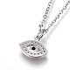 304 Stainless Steel Pendant Necklaces NJEW-O108-22P-2